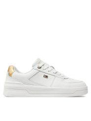 Tommy Hilfiger Sneakersy Essential Basket Sneaker Gold FW0FW08076 Écru. Obuwie sportowe damskie Tommy Hilfiger, z materiału, bez zapięcia. Za 359.99 zł.