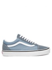 Vans Tenisówki Old Skool VN000D9YRV21 Niebieski. Niebieskie trampki damskie Vans, bez wzorów, ze skóry, bez zapięcia. Za 299.99 zł.