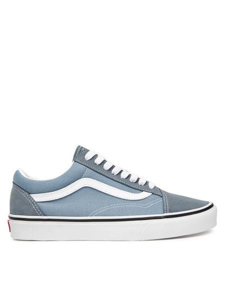 Vans Tenisówki Old Skool VN000D9YRV21 Niebieski. Niebieskie obuwie sportowe damskie Vans, bez wzorów, ze skóry, bez zapięcia. Za 219.99 zł.