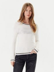 Liu Jo Sport Sweter TF5209 MS49I Écru Regular Fit. Swetry klasyczne damskie Liu Jo Sport, l, z wiskozy, bez kołnierzyka. Za 719.99 zł.
